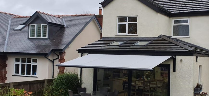 Patio Awnings Chester Weinor awning installed in cheshire by dencas of chester